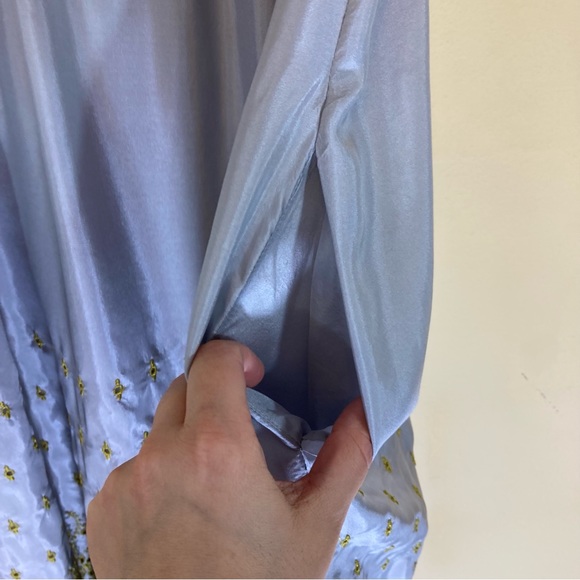 Johnny Was Embroidered Silk Dress - Picture 10 of 13